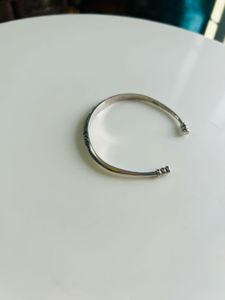 925 Silver Tone adjustable Kada/ Bracelet