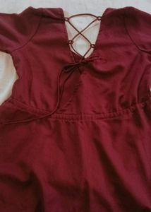 Y2k Lace Up Cottagecore Top