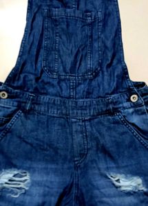 Blue Denim Dungarees