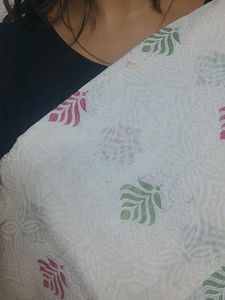 Patterned saree