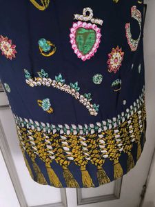 Printed Navy Kurti