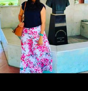 Floral Plazzo For Women Or Girls