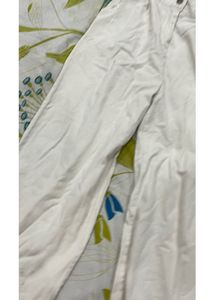 Sassafras White Wide Leg Jeans