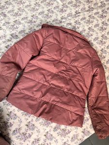 Mauve Puffer Jacket