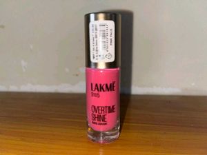 Lakme Overtime Shine Nail Color