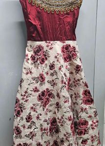 Elegant Floral Gown
