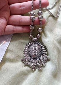 Silver Boho Necklace