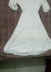 White Embroidered Dress
