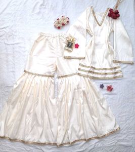 Festive Corset Kurta &amp; Garara Set🫶🏻