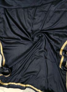Black Thread Gotta Patti Embroidery Cotton Suit