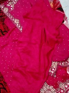 Heavy Embroidered Kurta Salwar With Dupatta