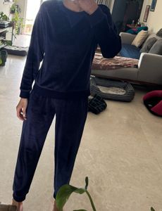 Purple Velvet Tracksuit