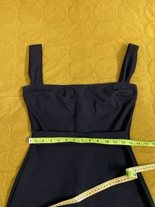 stretchy black mini dress bust 34-36
