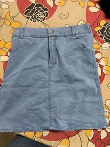 Mini Denim Skirt