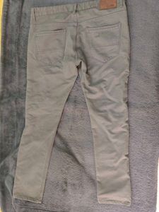 Zara Olive Green Slim Jeans
