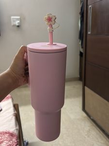 Kixa Tumbler With Free Metal Straw And Its Clean