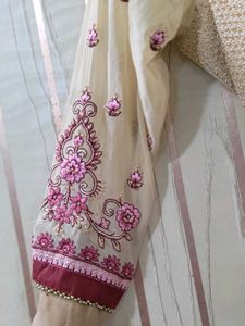 Heavy Work Gown With Dupatta