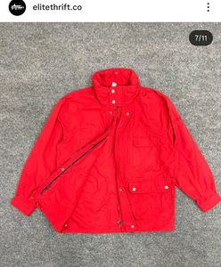 Red Fila Jacket