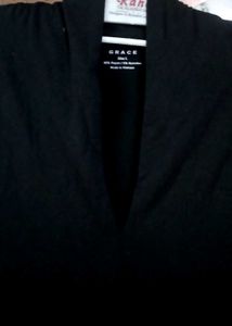 Black Long Sleeve Top