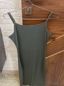 Olive Green Bodycon Dress