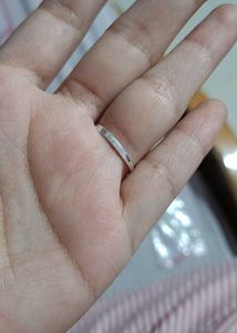 Real Silver Infinity Lavender/Pastel Pink Ring
