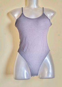 🆕Size S/M🎁Buy 2 Get 1 Free🎁Padded Gray Bodysuit