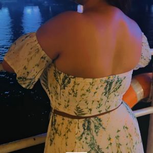 Awesome Green Dress For Party And Beach