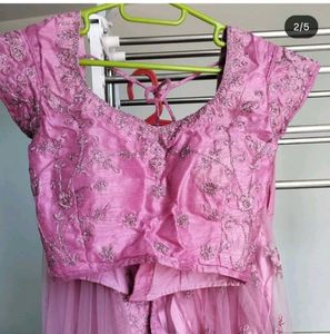 Pink Lehenga suit