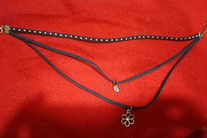 2 Choker Necklace Set