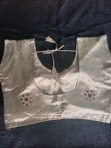 Beautiful Silver Colour Blause
