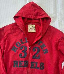 Red Hollister Hoodie