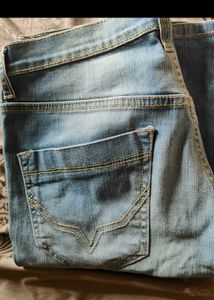 Light Wash Denim Jeans