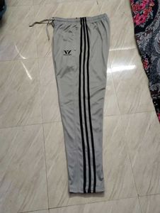 Westman Track Pants - Gray with Black Stripes