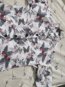 Butterfly Print Shirt