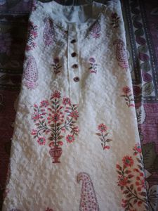 Ethnic Off White Kurti