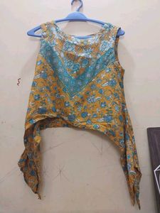 Yellow Floral Top