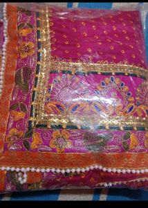 Bollywood stylish bandhni banarasi saree