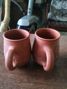 2 Earthen Tea Pot