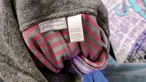 Cute Striped Baby Romper