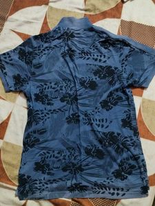 Floral Print Polo Shirt