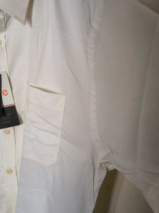Men&#39;s White Slim Fit Shirt