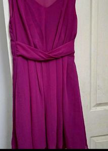 pretty dress rose pink
