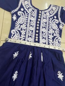 Kids Embroidry Kurti ( 6-7 Yrs)