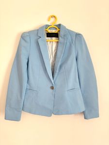 Zara Powder Blue Blazer