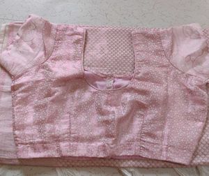 Baby Pink Soft Silk Saree 💕🌸