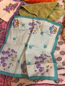 Soft And Cotton Hankies Used But Good