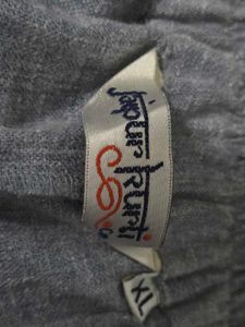 Blue Casual Pants, Jaipur kurti brand