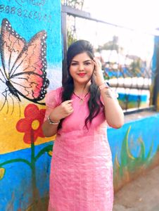 Organza Pink Kurti
