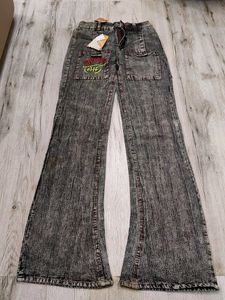 Stone Bootcut Jeans Waist 24