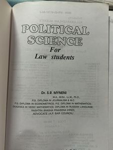 Political Science for Law